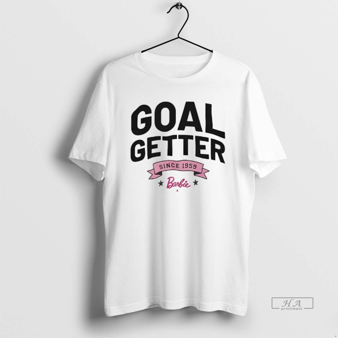 Official Pwhl Goal Getter Since 1959 Barbie Shirt