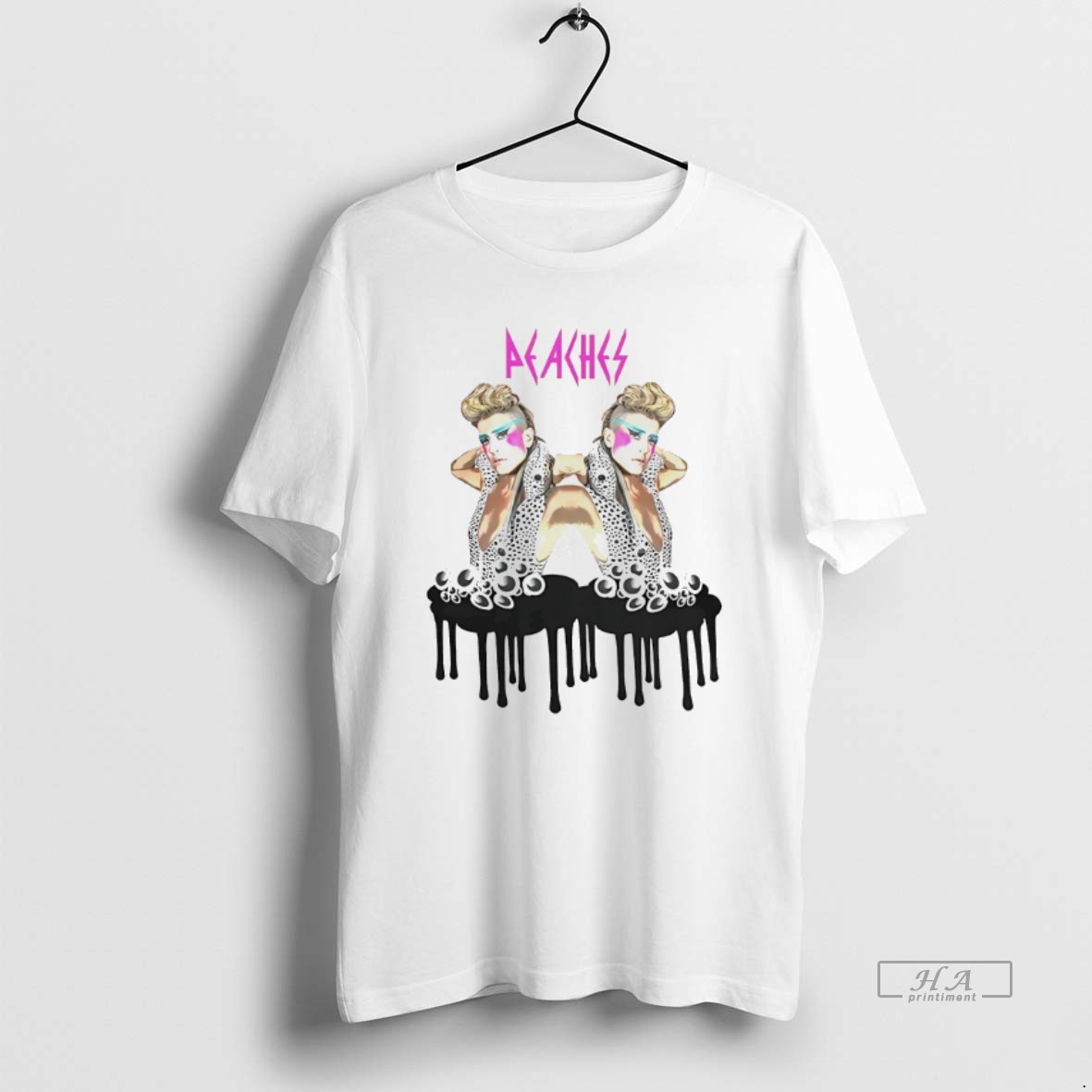 Official Peaches Googly Eyes T Shirt