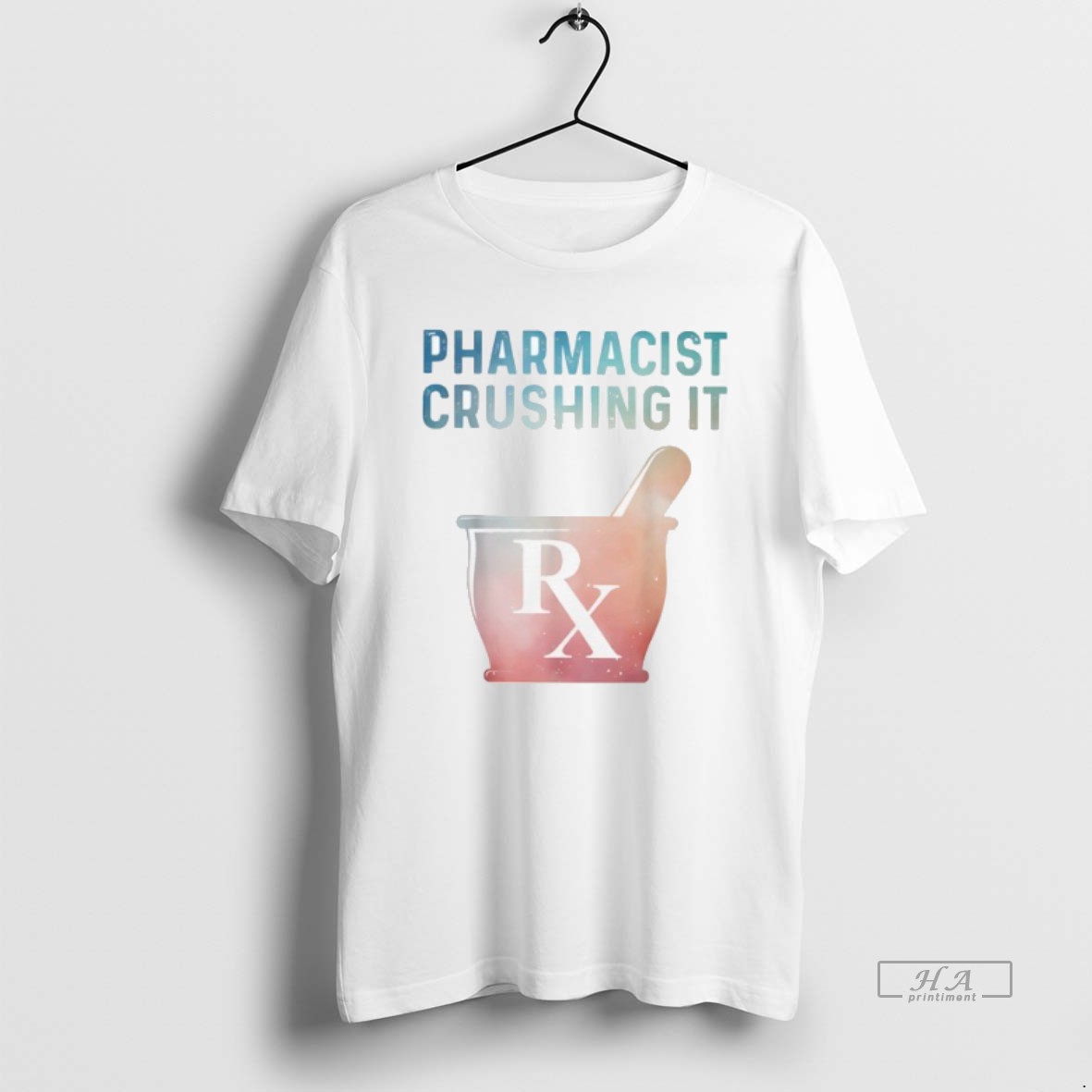 Official Pharmacist Crushing It Rx Logo Shirt