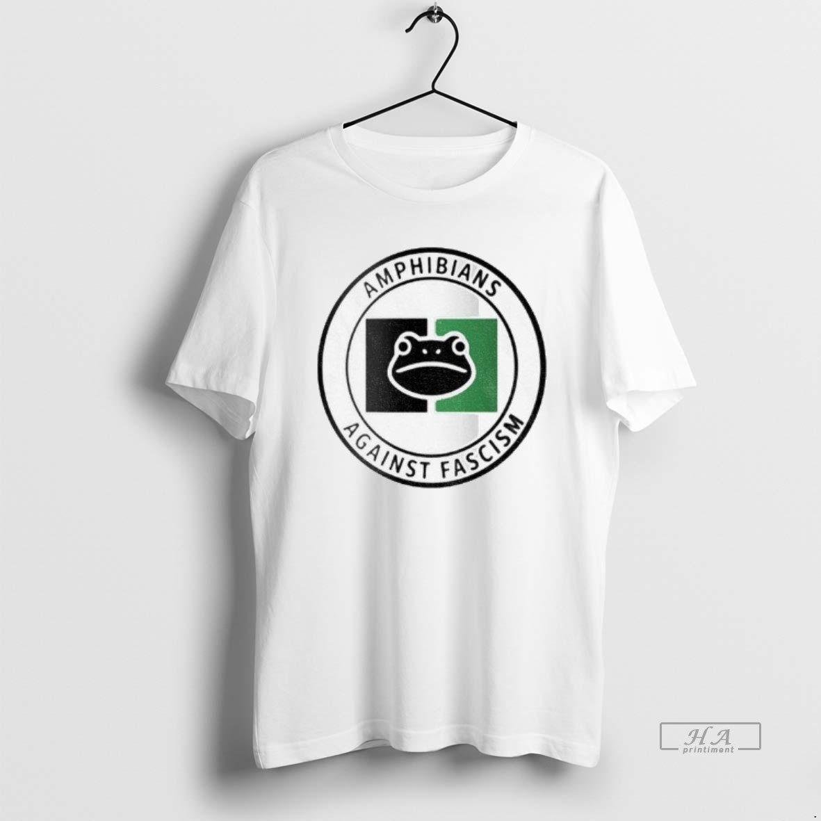 Official Portland Frog Protest Flag Amphibians Against Fascism Shirt