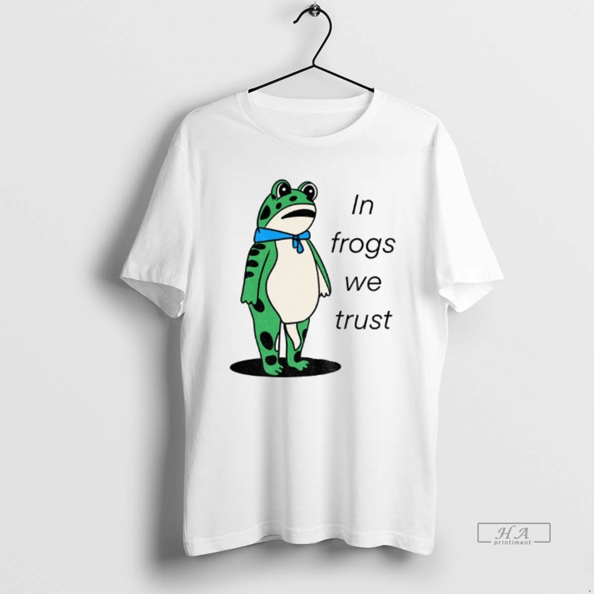 Official Portland Frog In Frogs We Trust Anti Trump Political Shirt