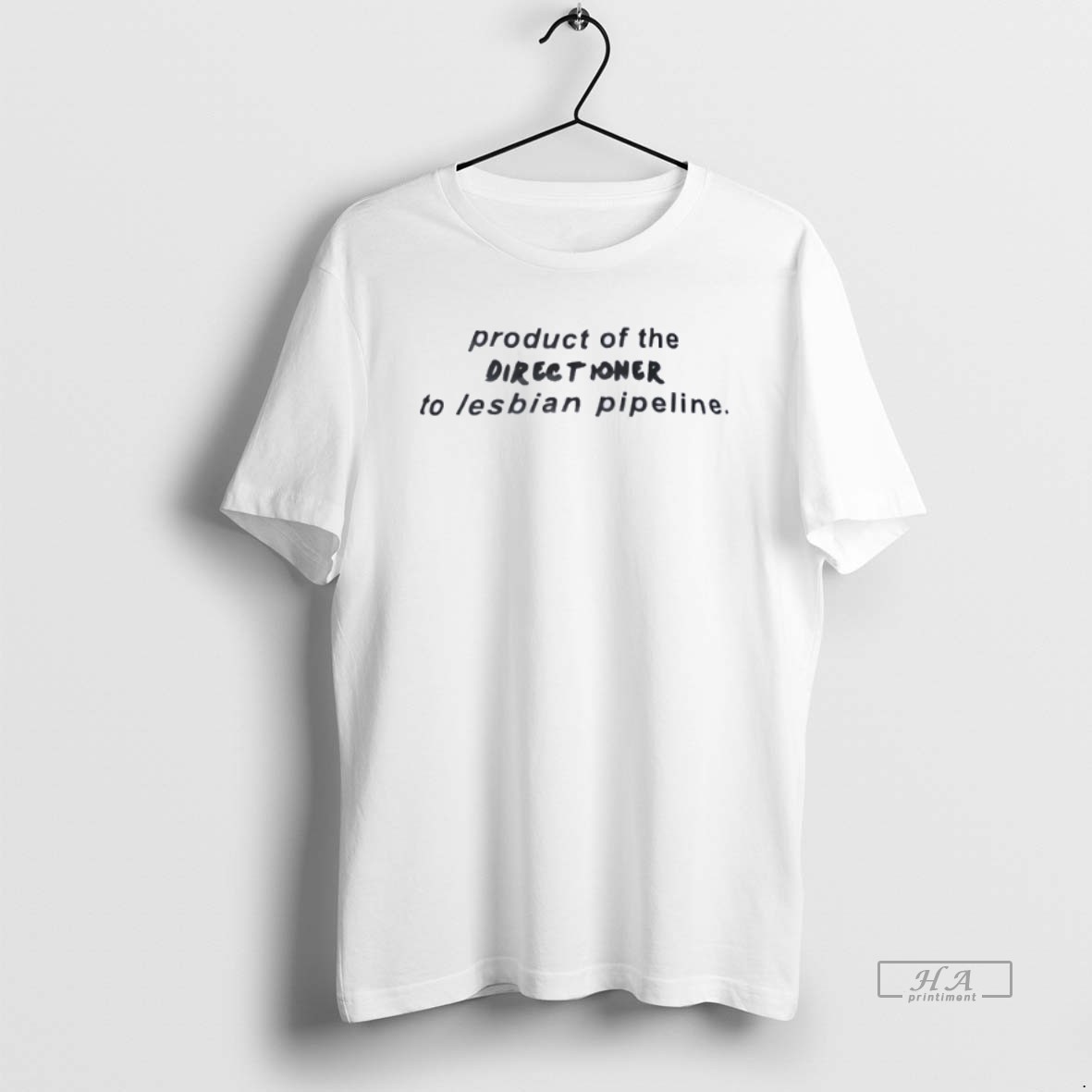 Official Product Of The Directions To Lesbian Pipeline Shirt