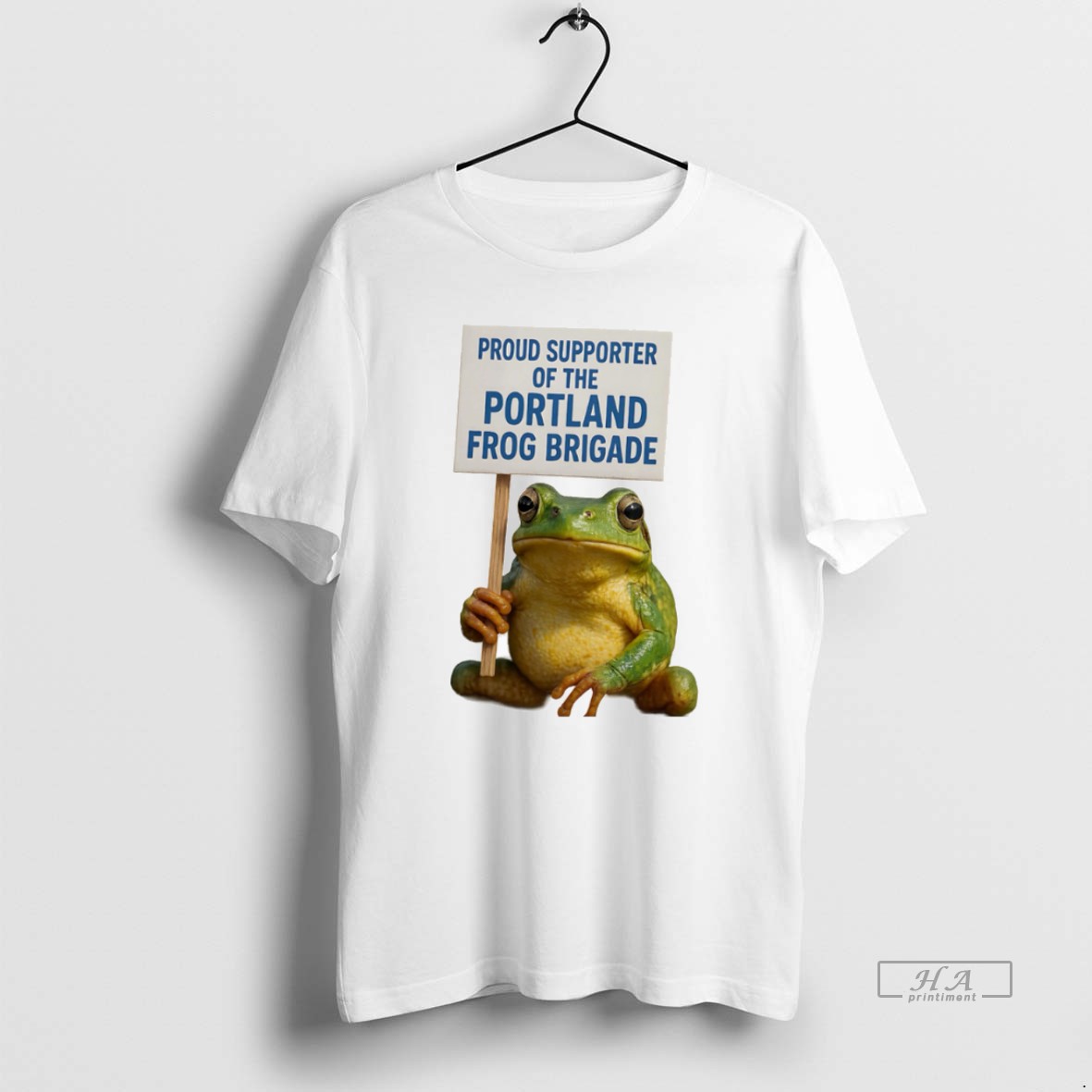 Official Proud Supporter Of The Portland Frog Brigade T Shirt