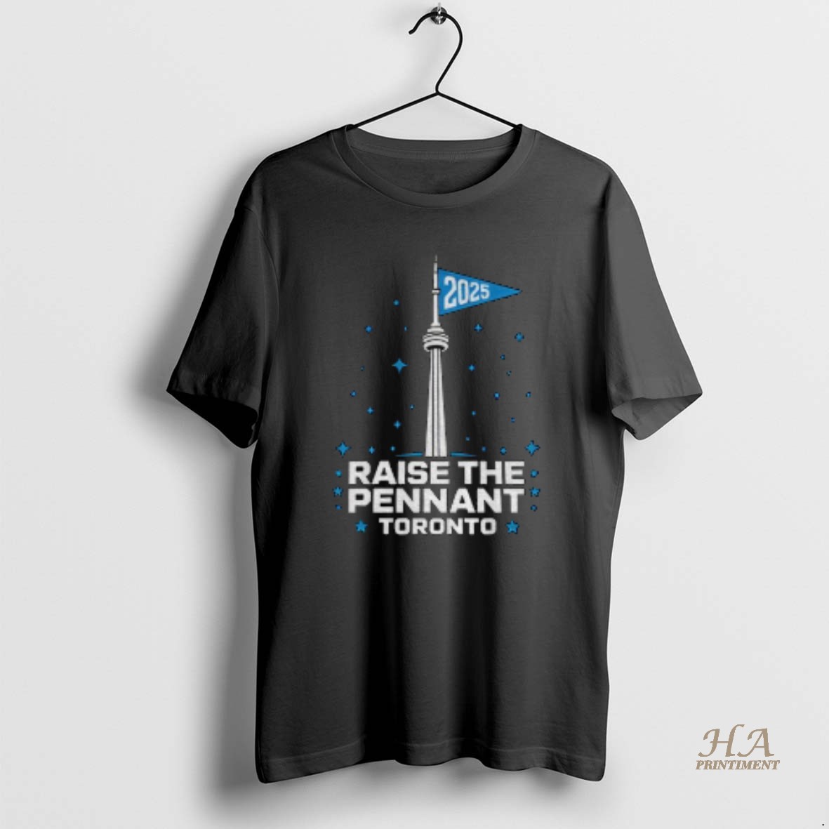 Official Raise The Pennant Toronto Baseball 2025 Flag T Shirt