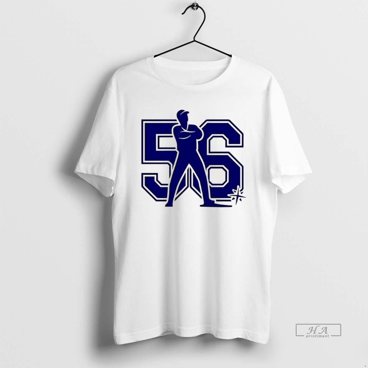 Official Randy Arozarena Seattle Mariners Baseball Number 56 Silhouette Shirt