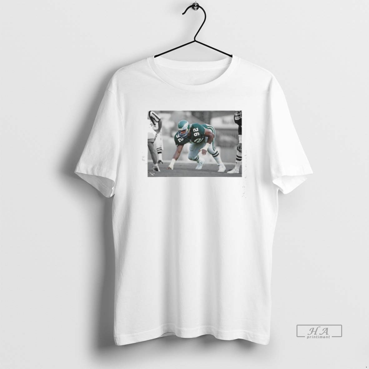 Official Reggie White Philadelphia Eagles Football Photo Shirt