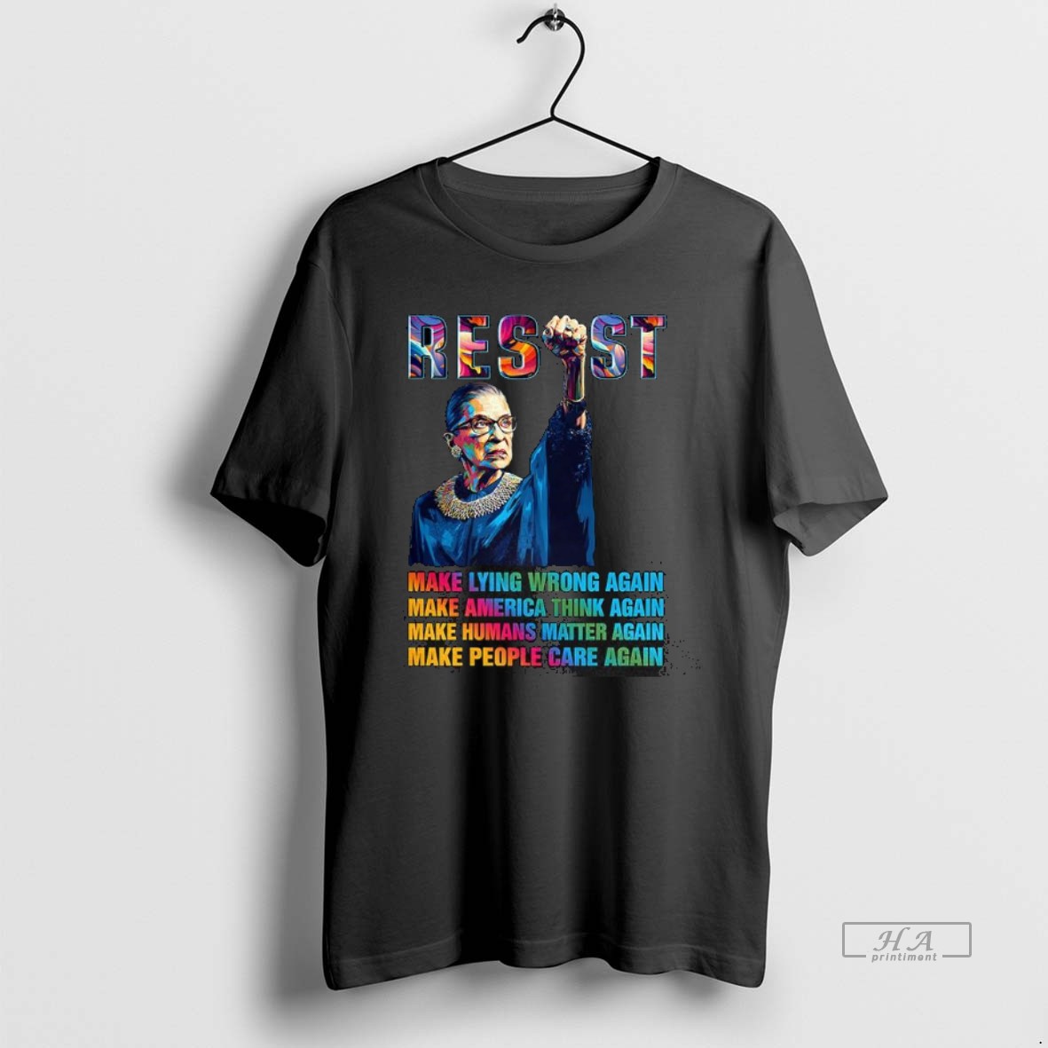 Official Resist Make America Think Again Shirt