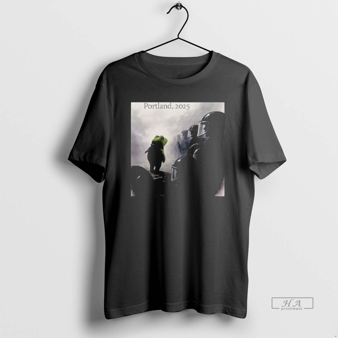 Official Resist Portland Frog Anti Trump Anti Fascism T Shirt