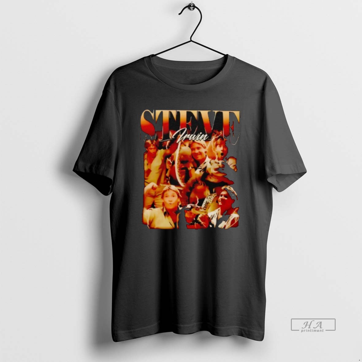 Official Rhea Ripley Steve Irwin Vintage T Shirt