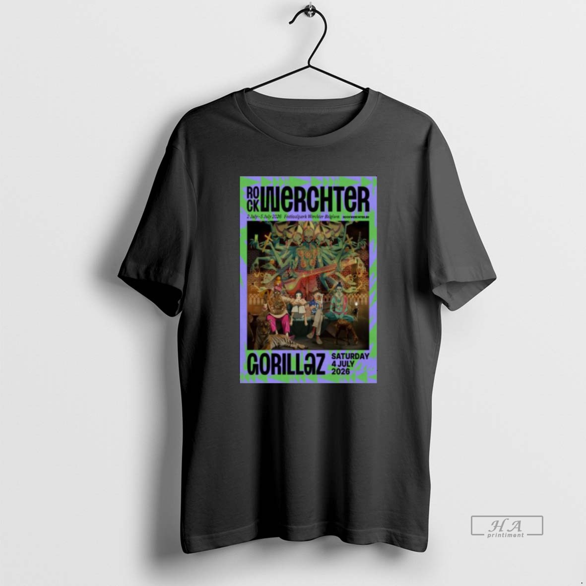 Official Rock Werchter Werchter Belgium Tour 2026 Long Sleve Shirt