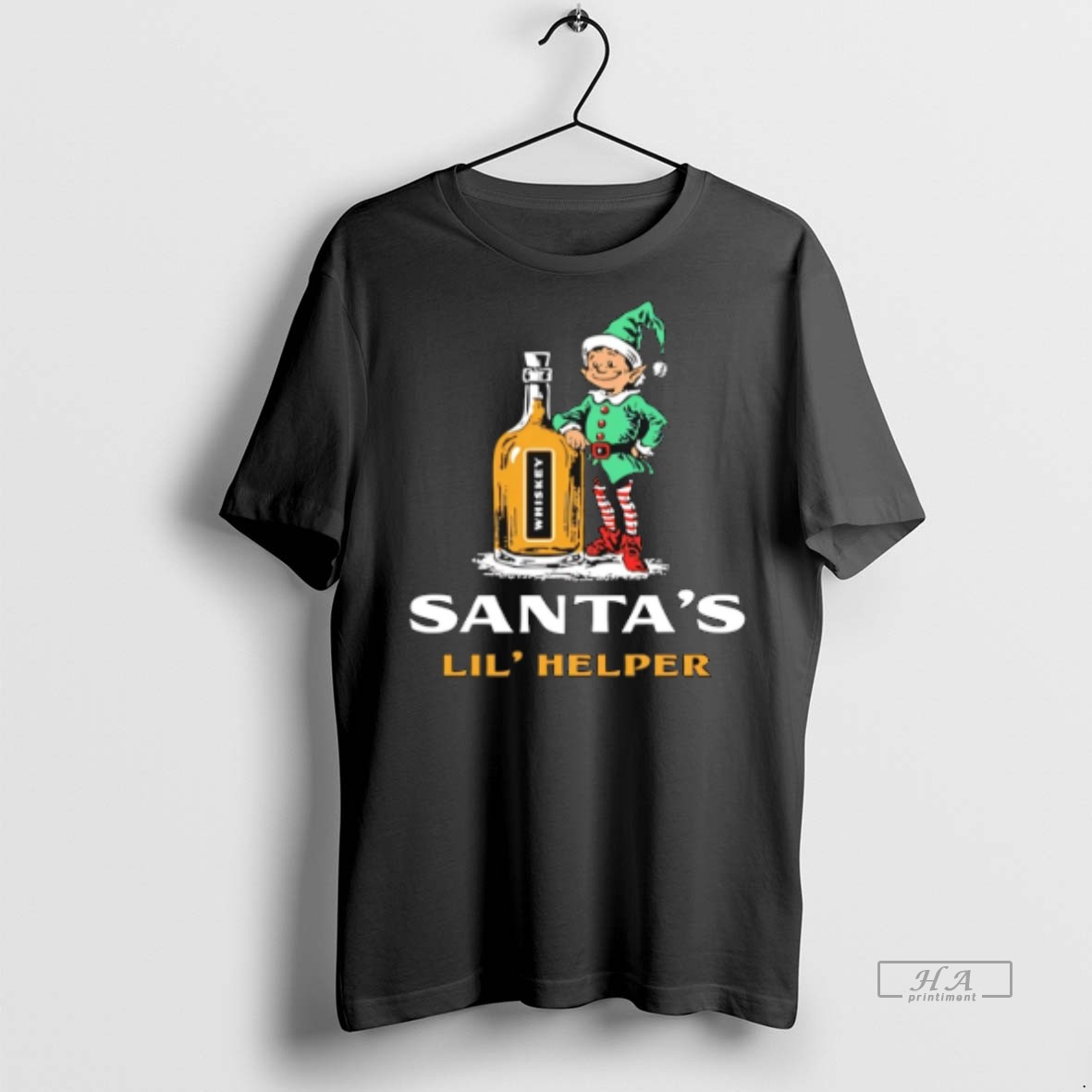 Official Santas Little Helper Elf Merry Christmas Shirt Hoodie
