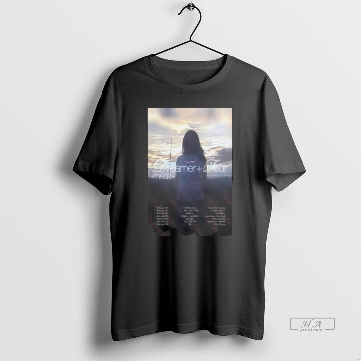 Official Sassy 009 Dreamer Tour February 2026 Long Sleve T Shirt