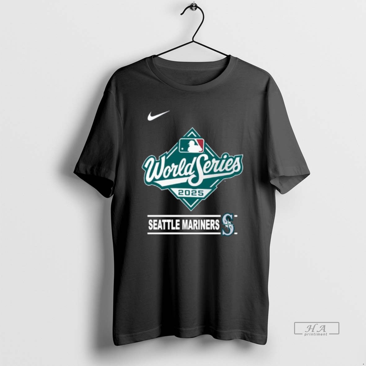 Official Seattle Mariners Nike 2025 World Series Icon T Shirt