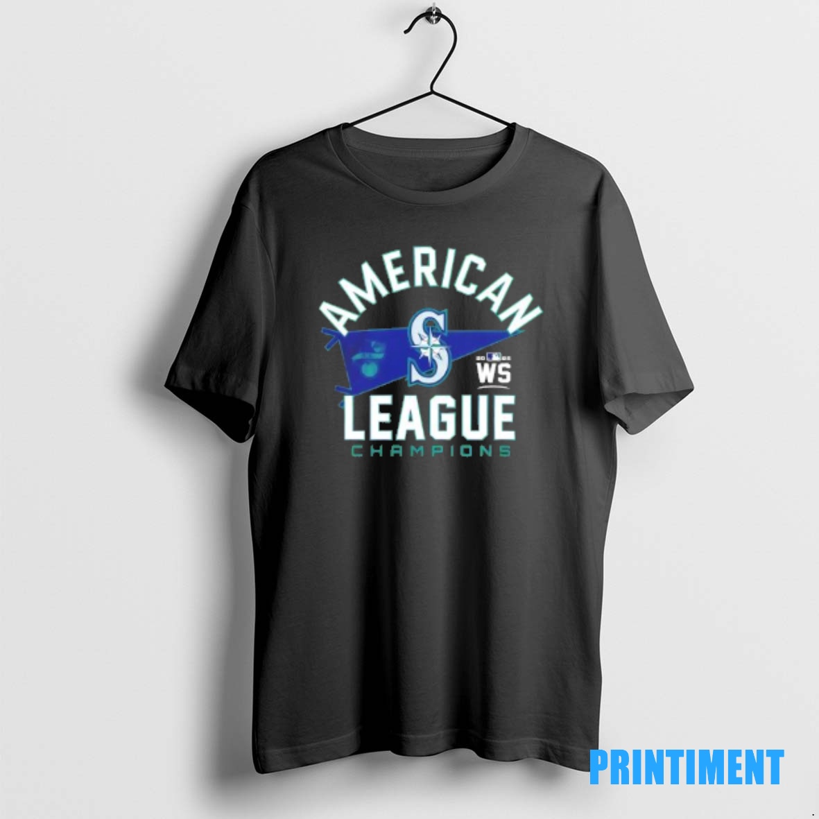 Official Seattle Mariners Baseball 2025 Alcs Postseason Champions Flag Tee Sweater Hoodie