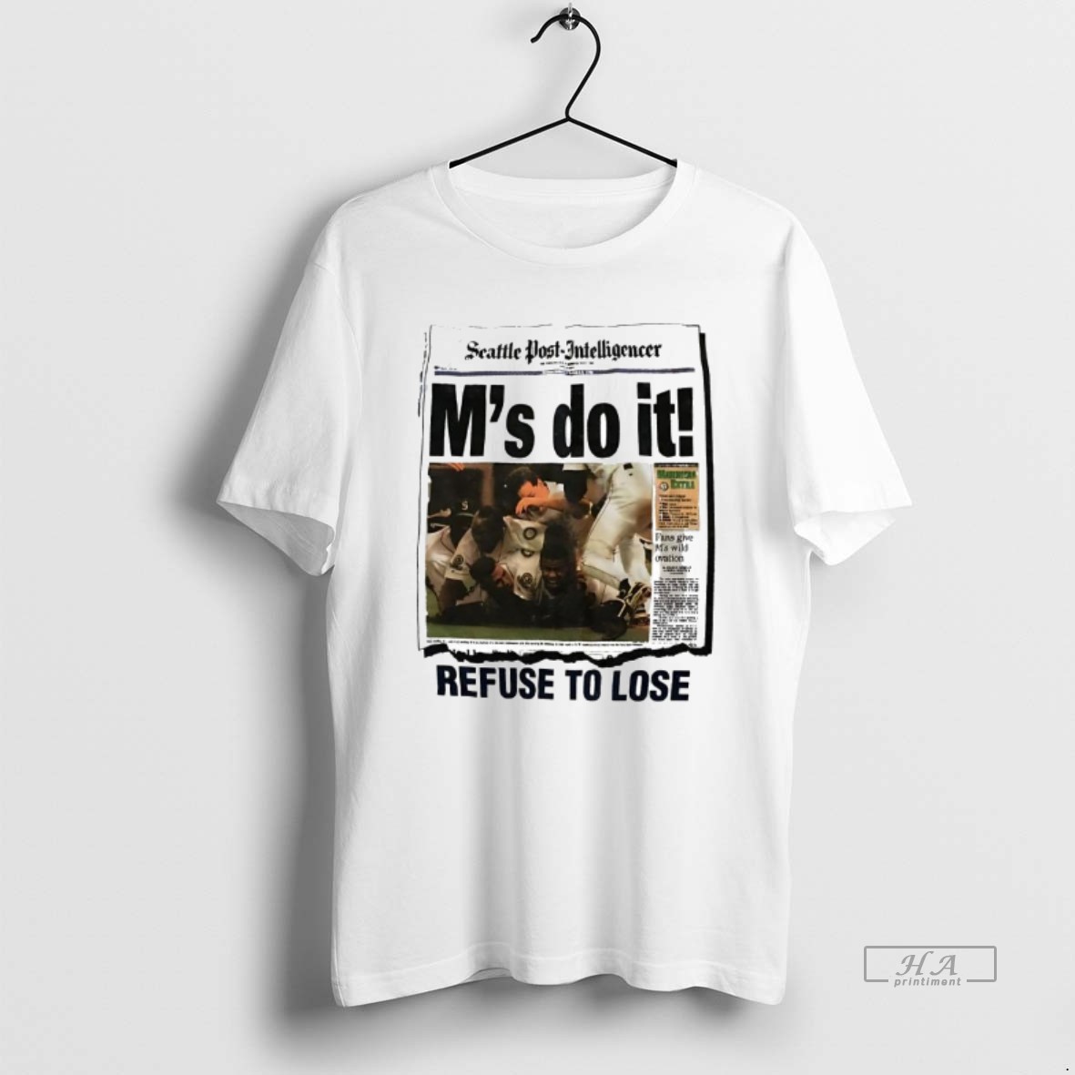 Official Seattle Post Intelligencer Ms Do It Refuse To Lose T Shirt