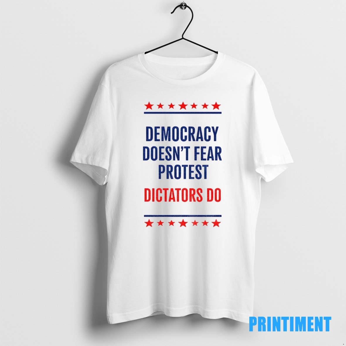 Official Semocracy Doesnt Fear Protest Dictators Do No Kings Day Anti Trump Tee Sweater Hoodie