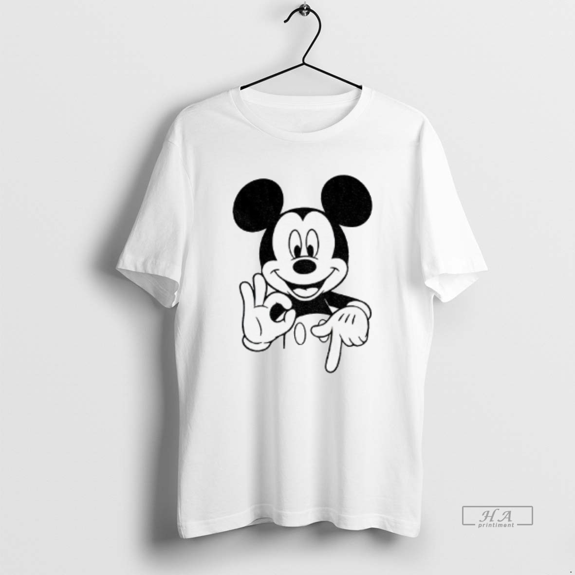 Official Six Seven 6 7 Meme Funny Mickey Hands Shirt