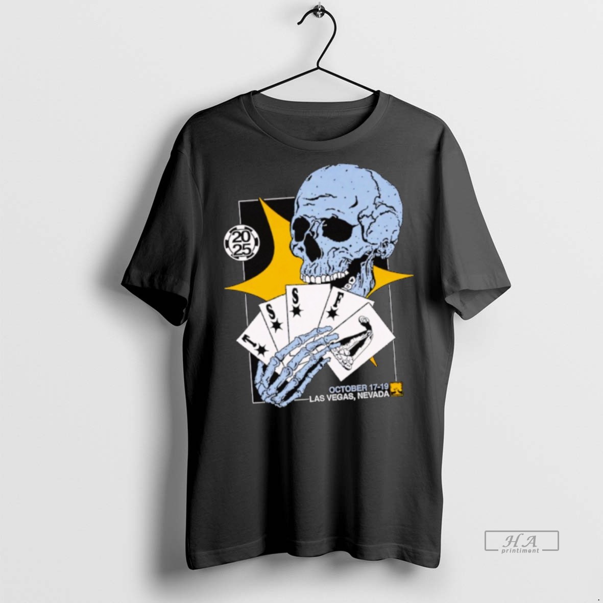 Official Skull Tssf October Las Vegas Nevada Shirt Hoodie