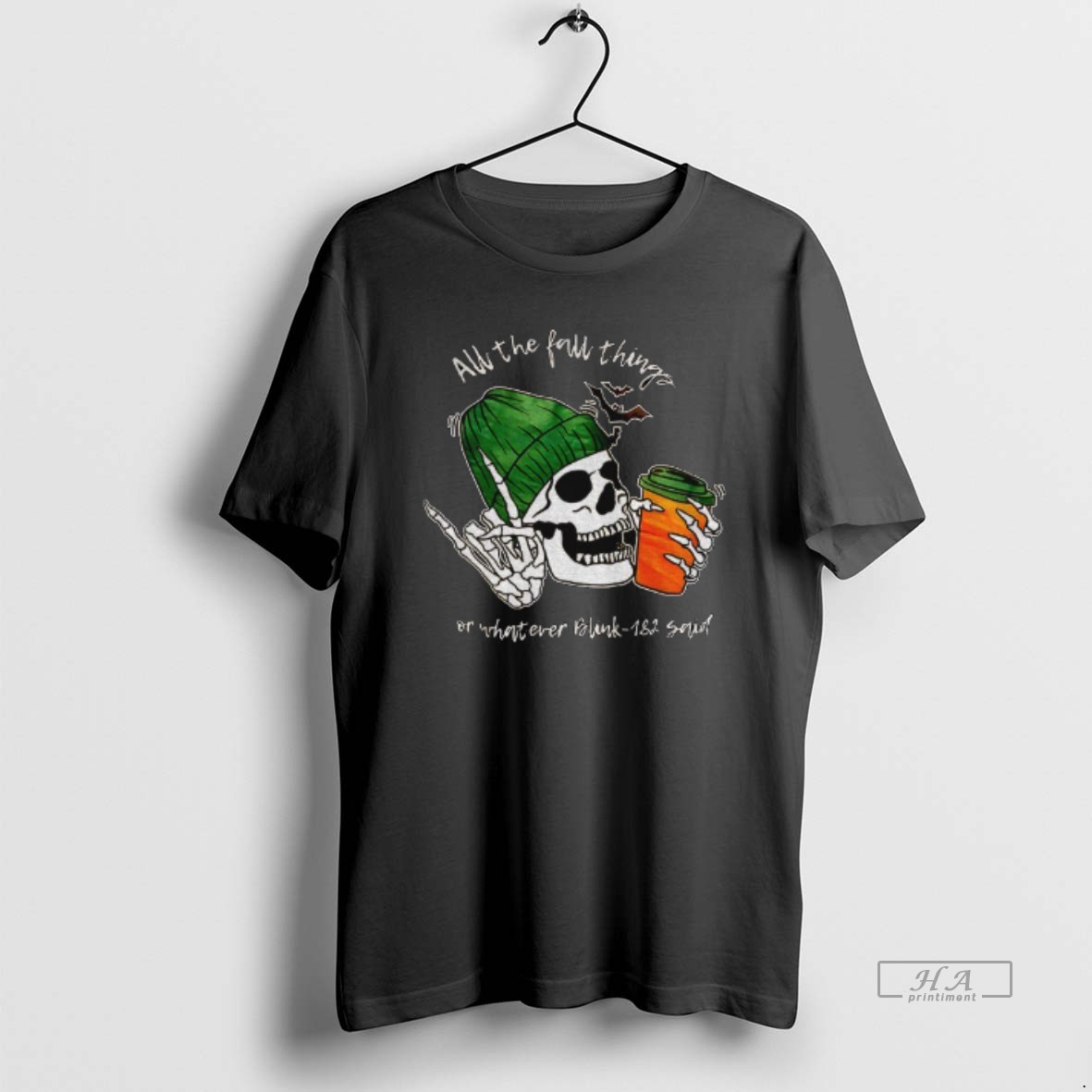 Official Skull All The Fall Thing Or Whatever Blink 182 Said Shirt