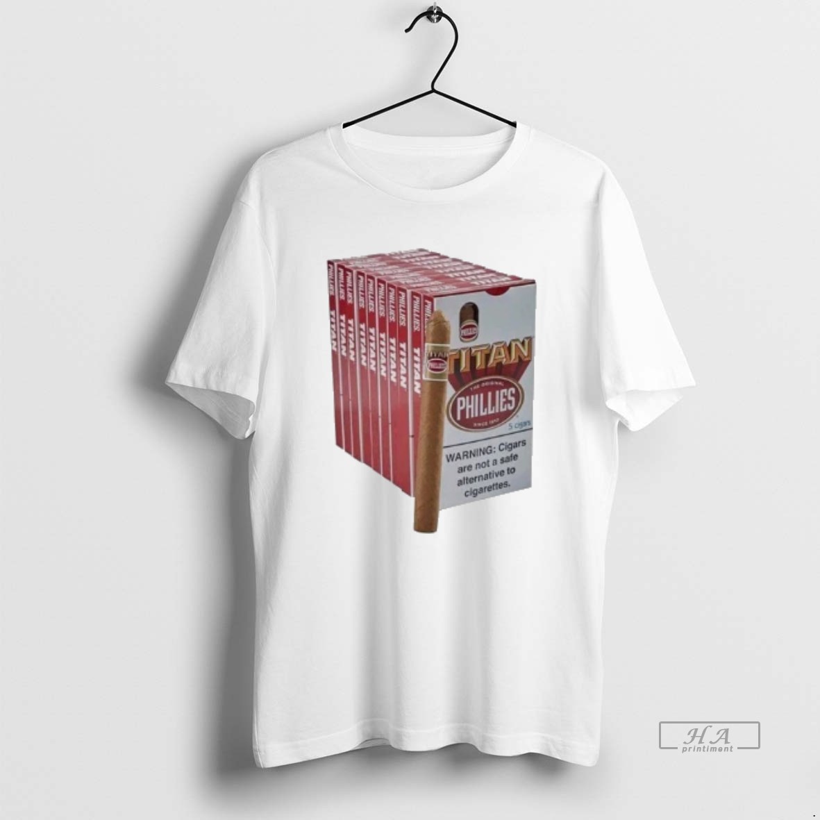 Official Smoke The Titan Phillies Cigars T Shirt