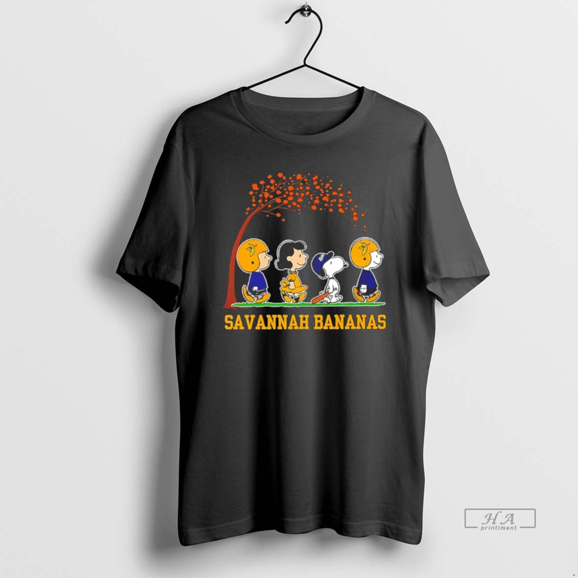 Official Snoopy Peanuts And Friends Savannah Bananas Baseball Shirt