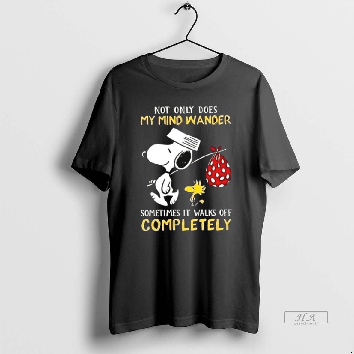 Official Snoopy Not Only Does My Mind Wander Sometimes It Walks Off Completely Ceramic Ceramic And Classic Dad Cap Shirt