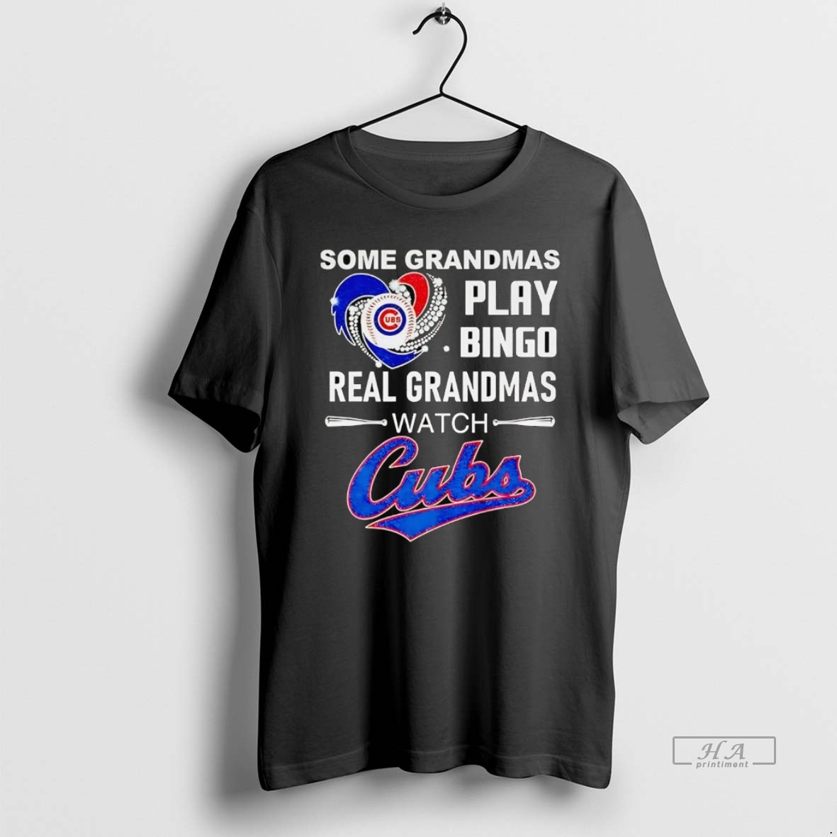 Official Some Grandmas Play Bingo Real Grandmas Watch Cubs T Shirt