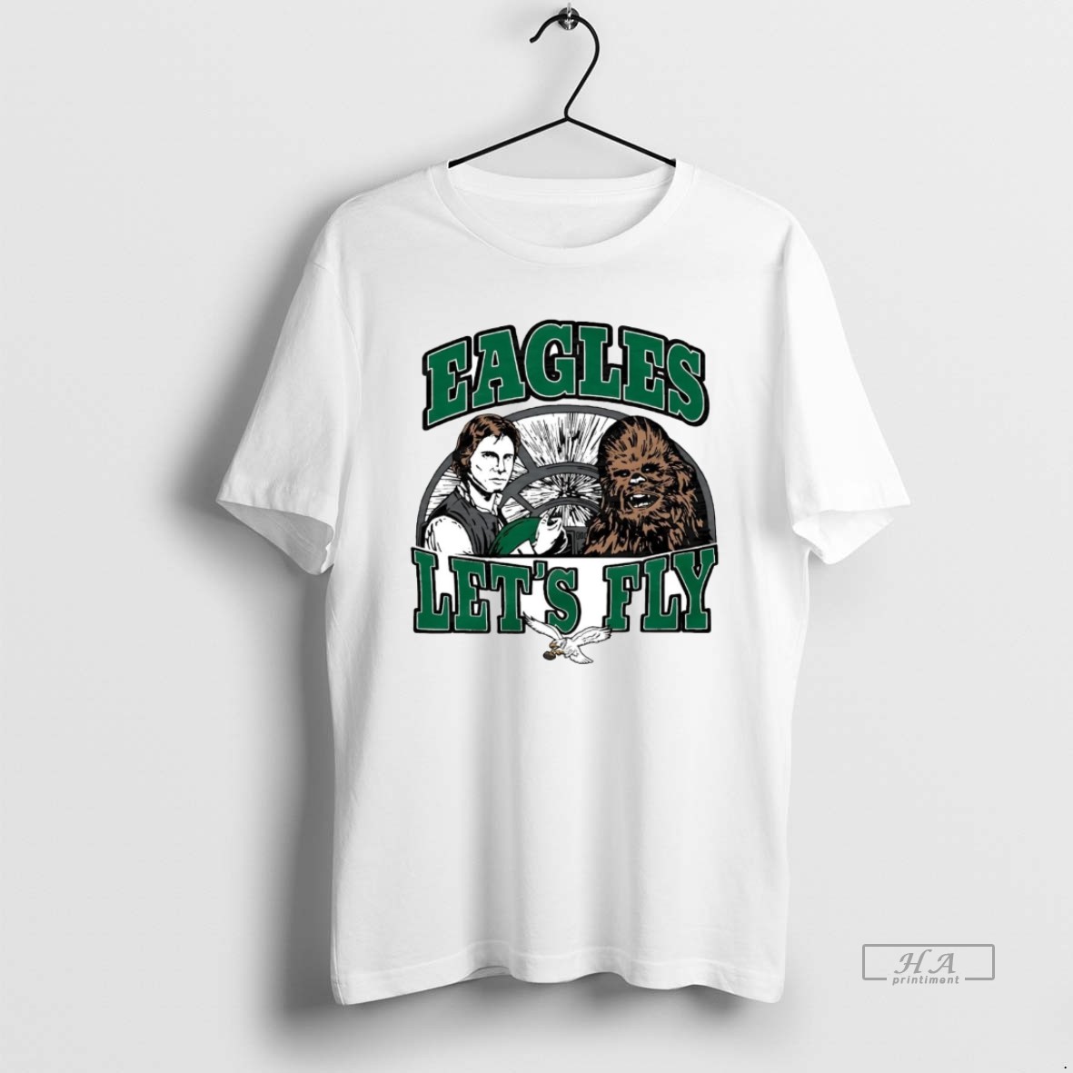 Official Star Wars Philadelphia Eagles Lets Fly T Shirt