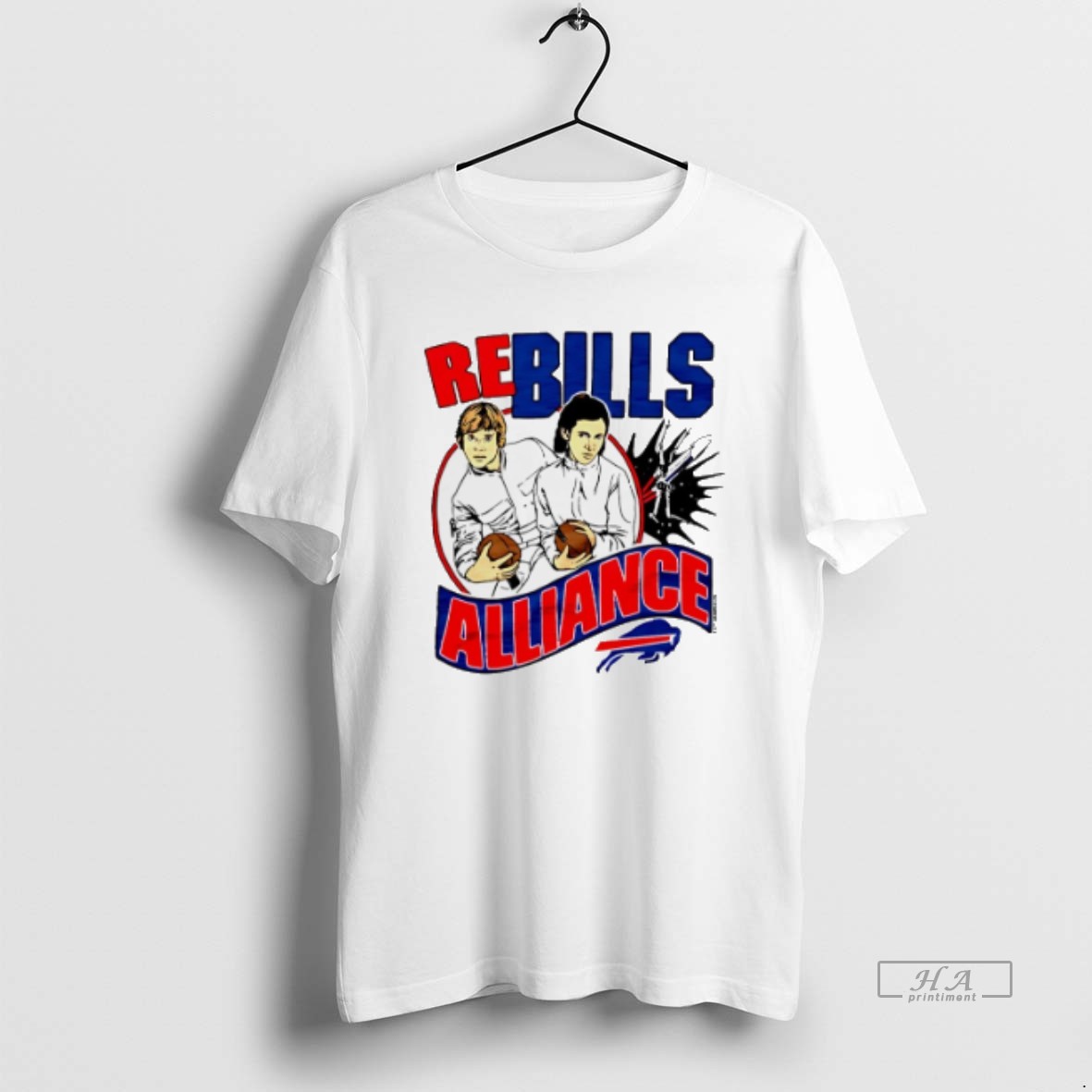 Official Star Wars X Buffalo Bills Rebills Alliange Light Side Shirt
