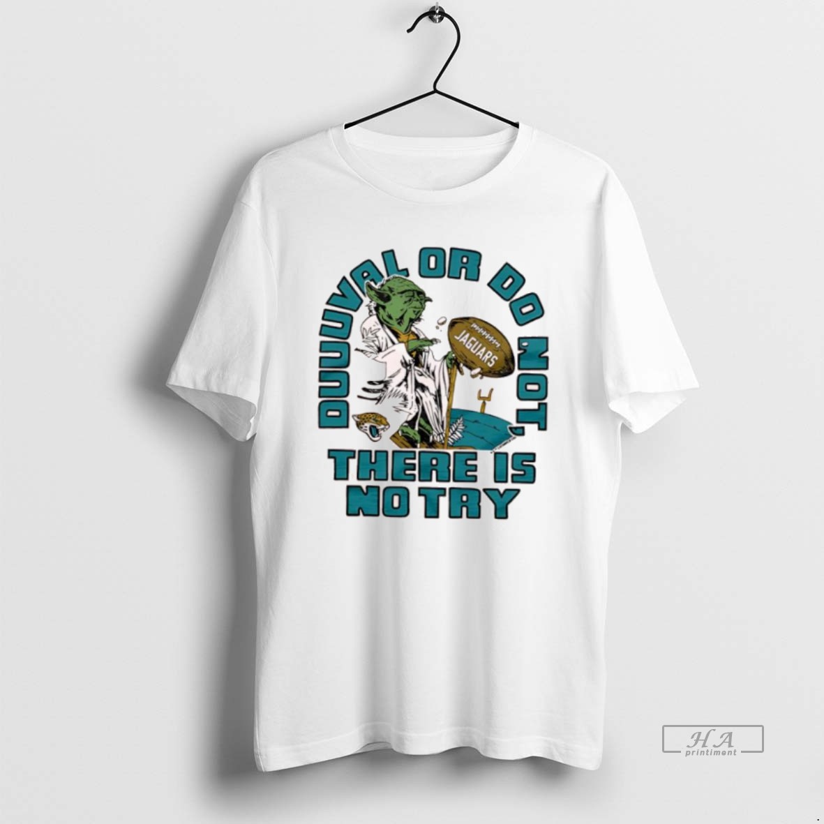 Official Star Wars X Jacksonville Jaguars Yoda Duuval Or Do Not There Is No Try Shirt
