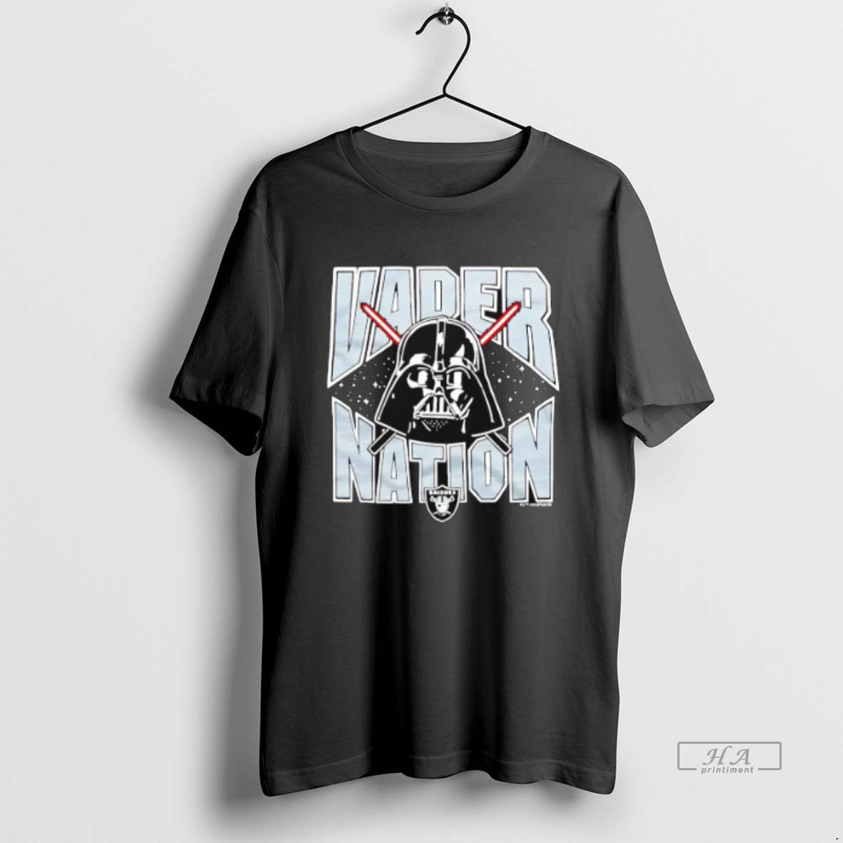 Official Star Wars X Las Vegas Raiders Vader Nation Dark Side Shirt