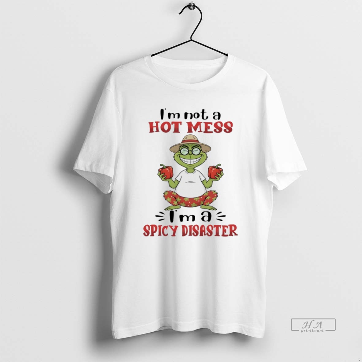 Official Stitch Im Not A Hot Mes Im A Spicy Disaster Straw Luffy Hat Shirt