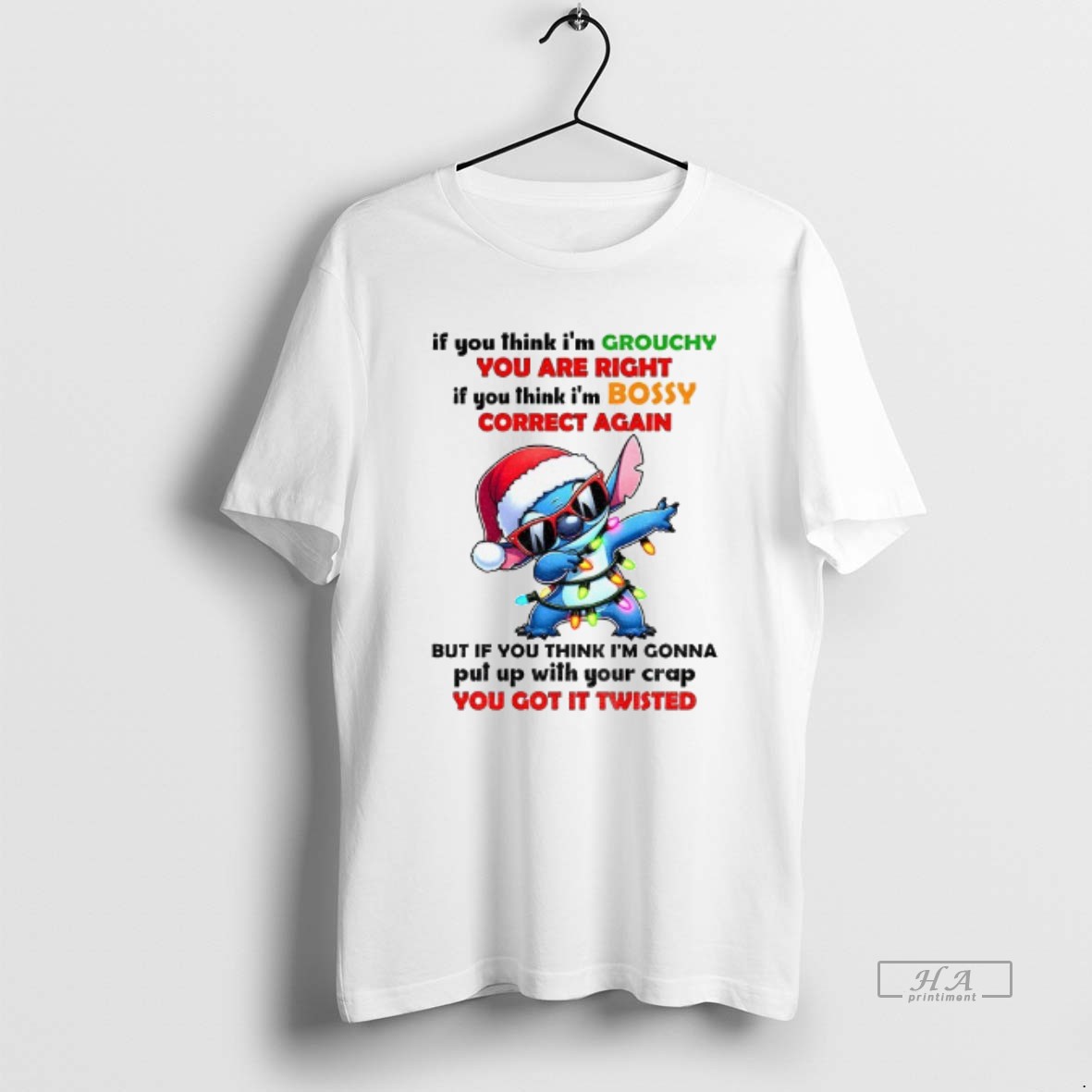 Official Stitch If Im Murdered Just Know I Talked Shit Til The Bitter End T Shirt