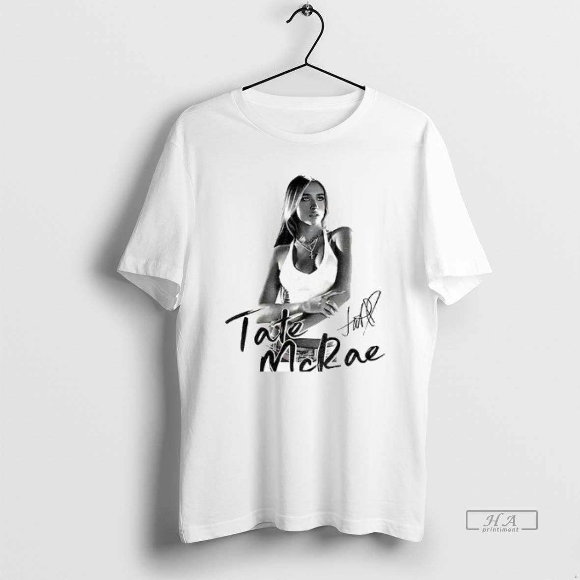 Official Tate Mcrae Singer Posing Signature Vintage Shirt