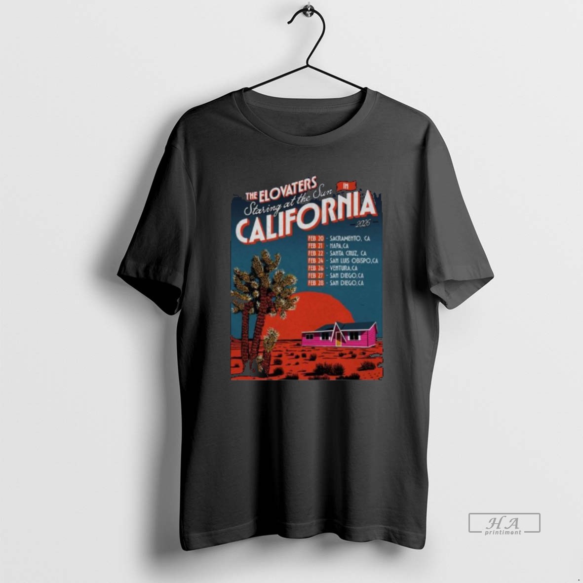 Official The Elovaters Live Show February 2026 Long Sleve Shirt