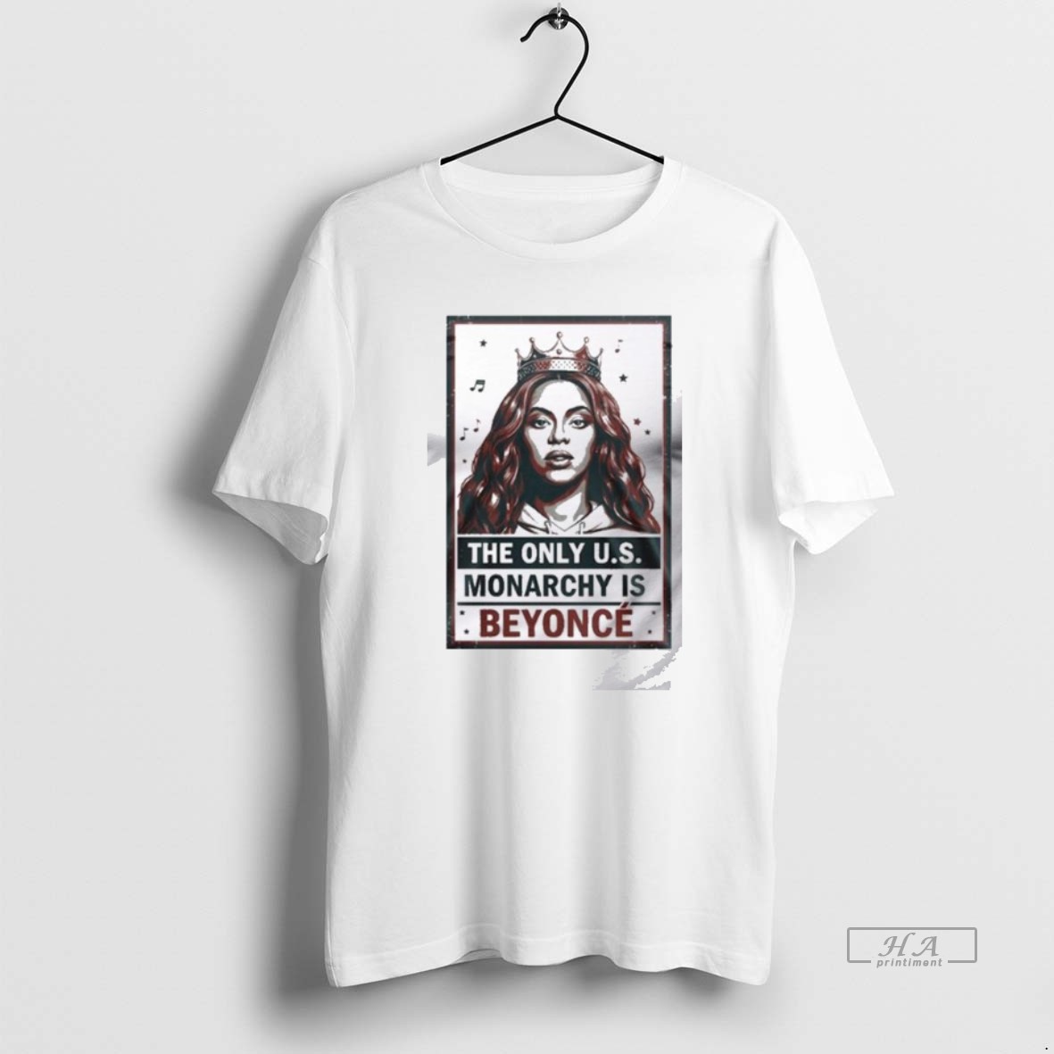 Official The Only Us Monarchy Is Beyonce T Men T Shirt