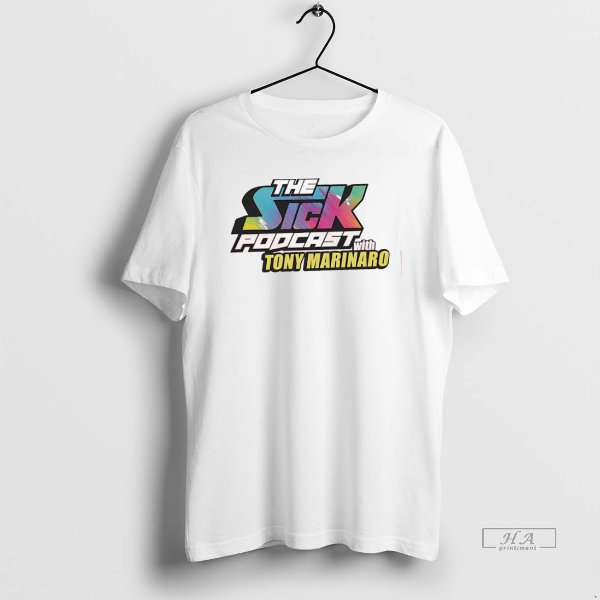 Official The Sick Podcast With Tony Marinaro Logo Shirt