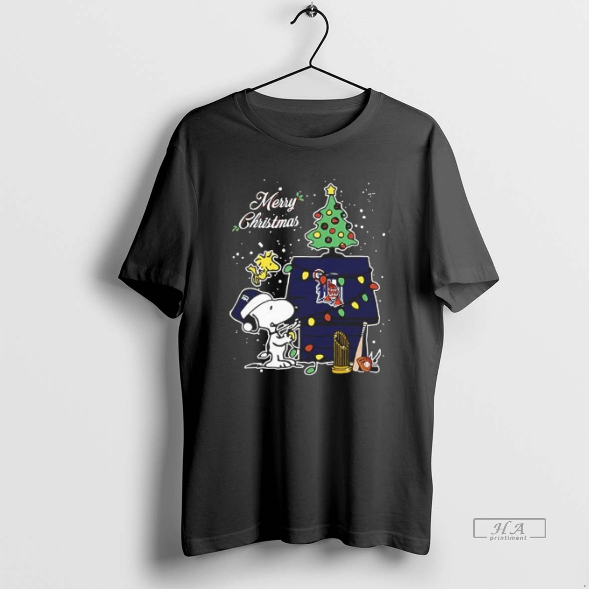 Official Tigers Shop Merry Christmas With Snoopy Baby Detroit Tigers T Shirt
