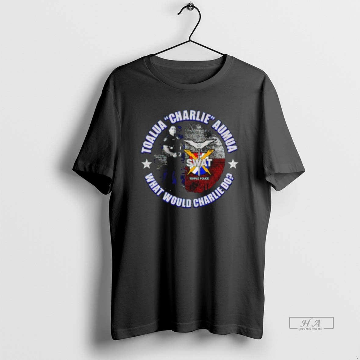 Official Toalua Charlie Aumua What Would Charlie Do T Shirt
