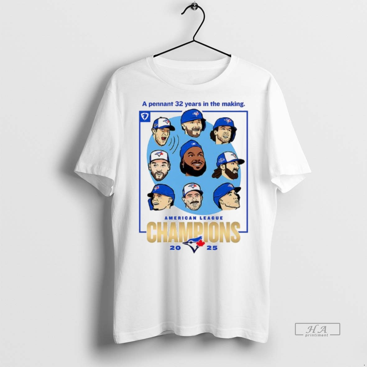 Official Toronto Blue Jays American League Championship Series Mlb 2025 Player Graphic Shirt Hoodie