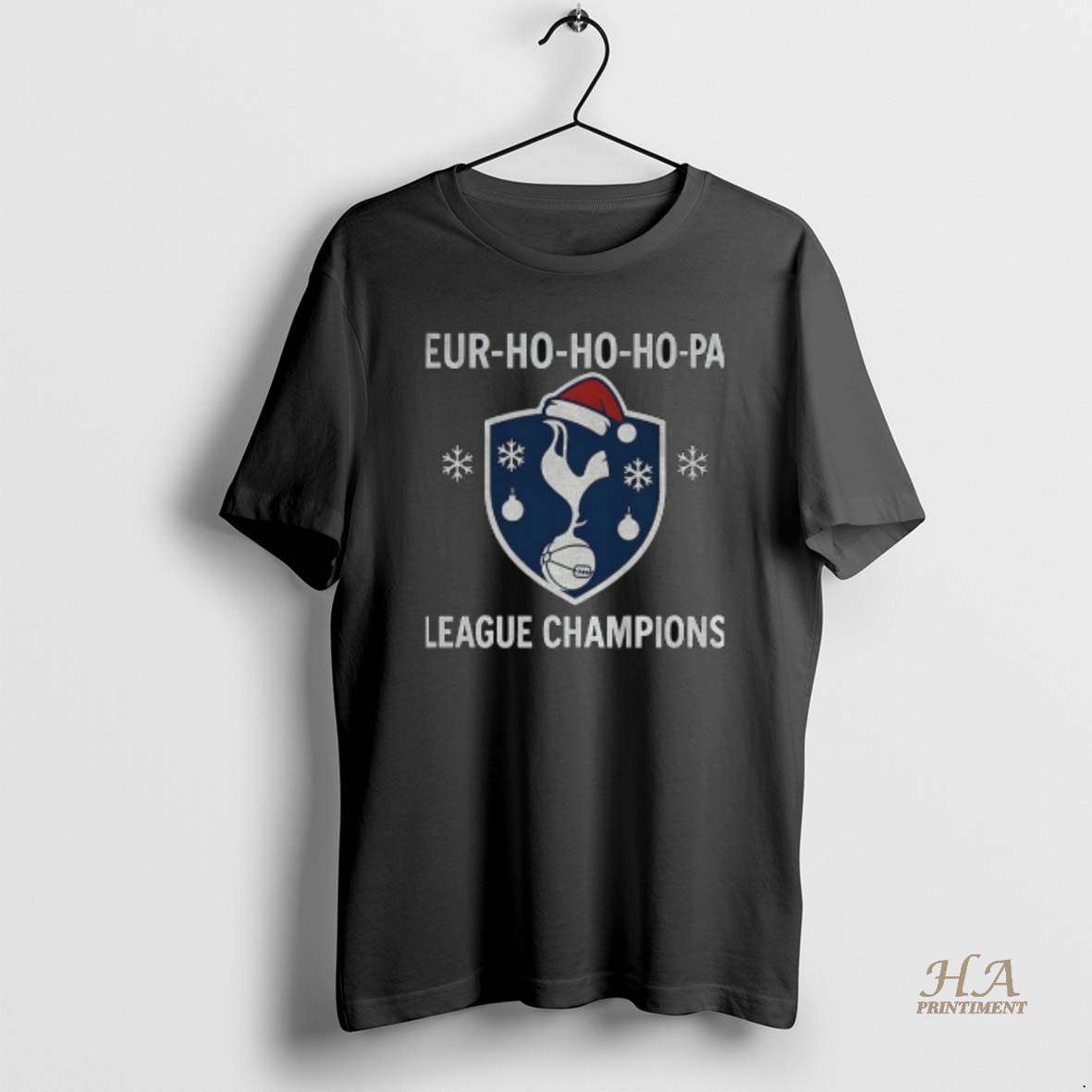 Official Tottenham Hotspur Celebrate Europa League Win Eur Ho Ho Ho Pa League Champions T Shirt