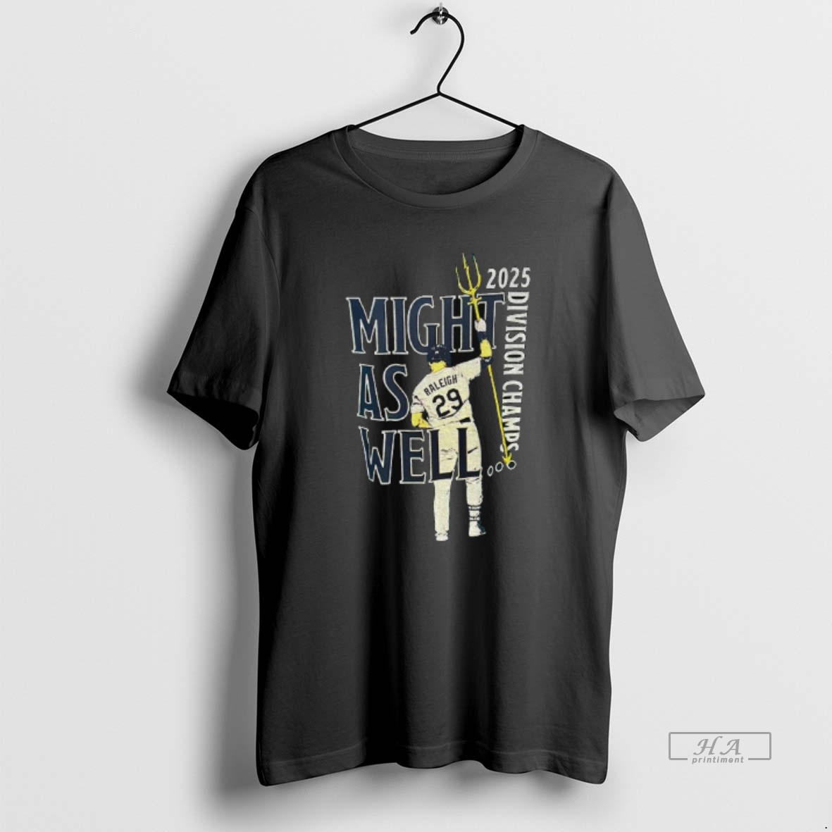 Official Trendy 2025 Division Champs Cal Raleigh Might As Well Tee Shirt 2