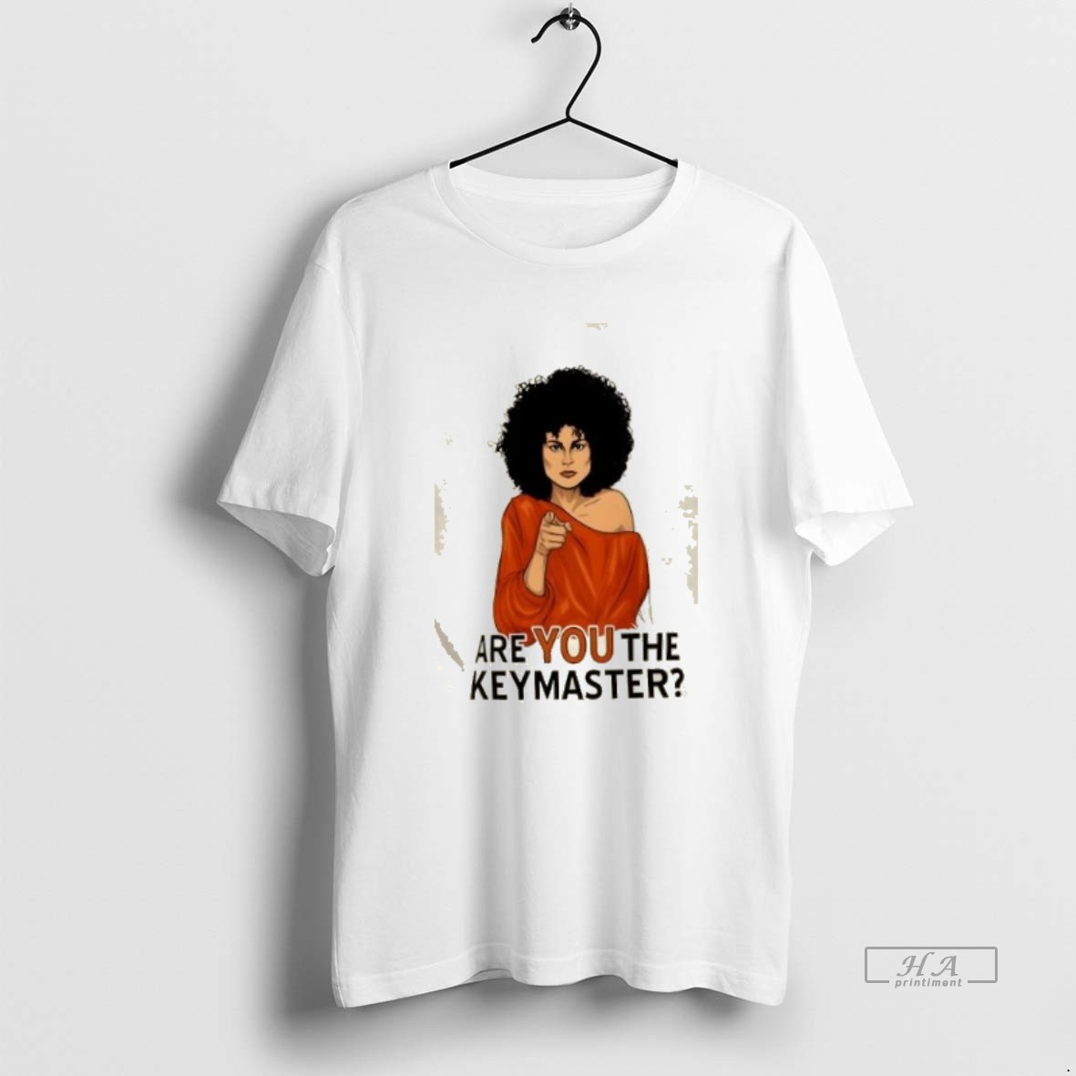 Official Trendy Are You The Keymaster Retro Movie Tee Shirt
