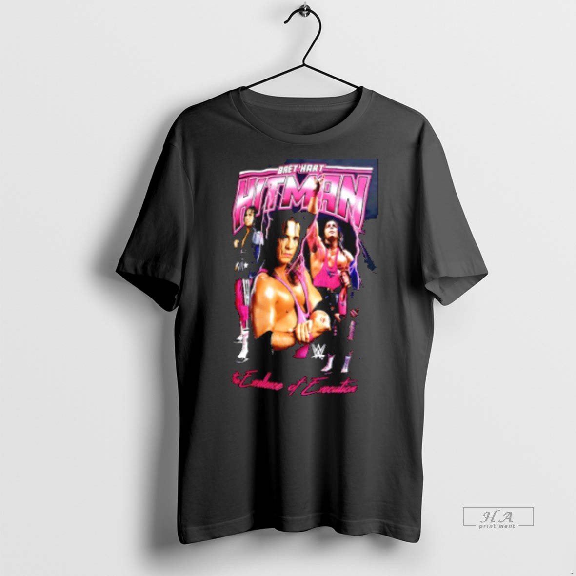 Official Trendy Bret Hart Excellence Hitman The Excellence Of Execution Tee Sweater Hoodie