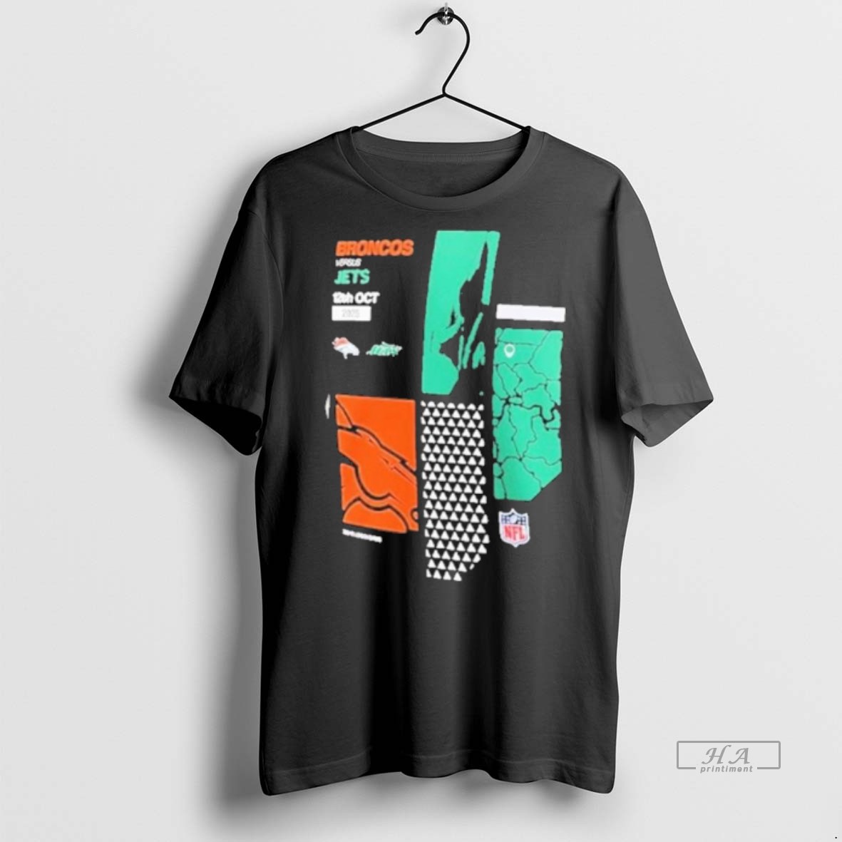 Official Trendy Broncos Vs Jets Nfl London Game Match Up 2025 Tee Sweater Hoodie