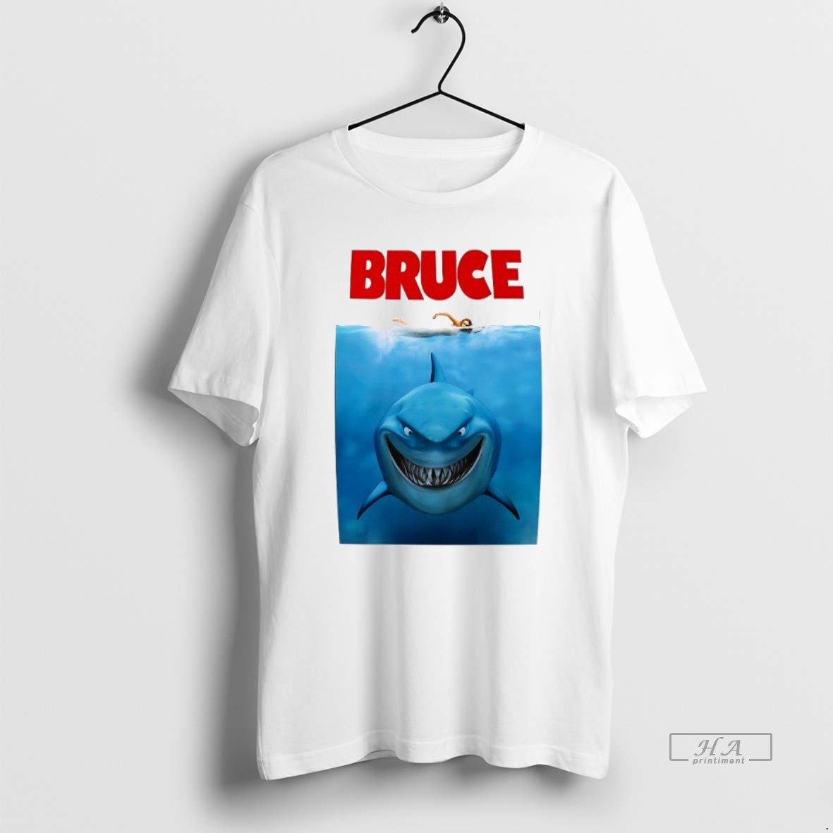 Official Trendy Bruce Shark Finding Nemo Tee Shirt