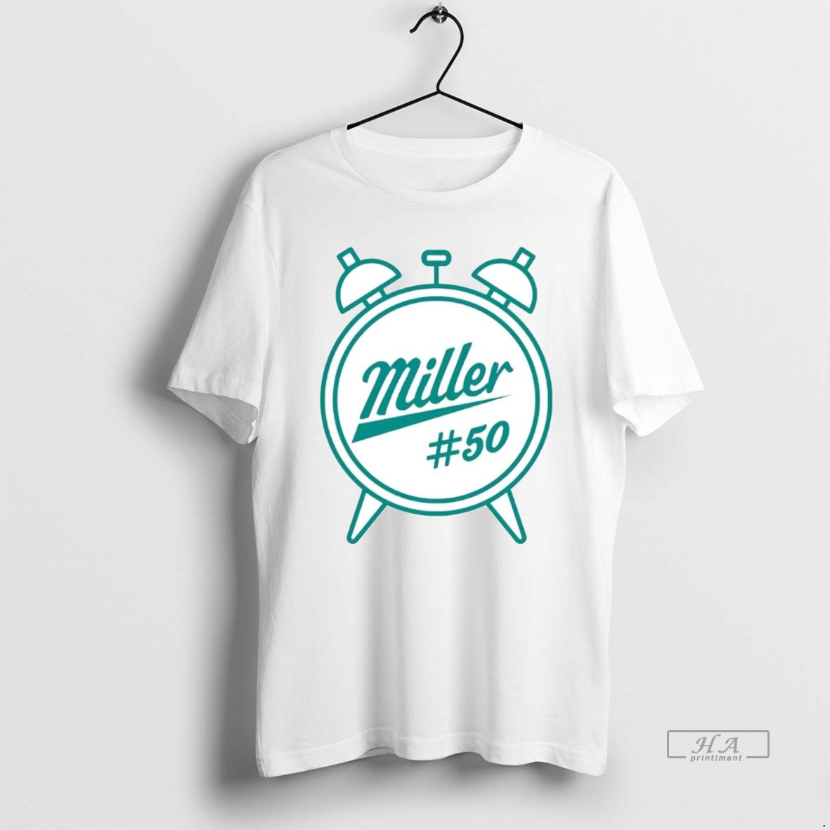 Official Trendy Bryce Miller Oclock Teal Seattle Mariners Tee Shirt