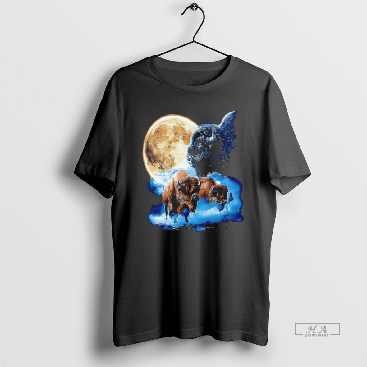 Official Trendy Buffalo Wolfpack Under Moon Tee Shirt