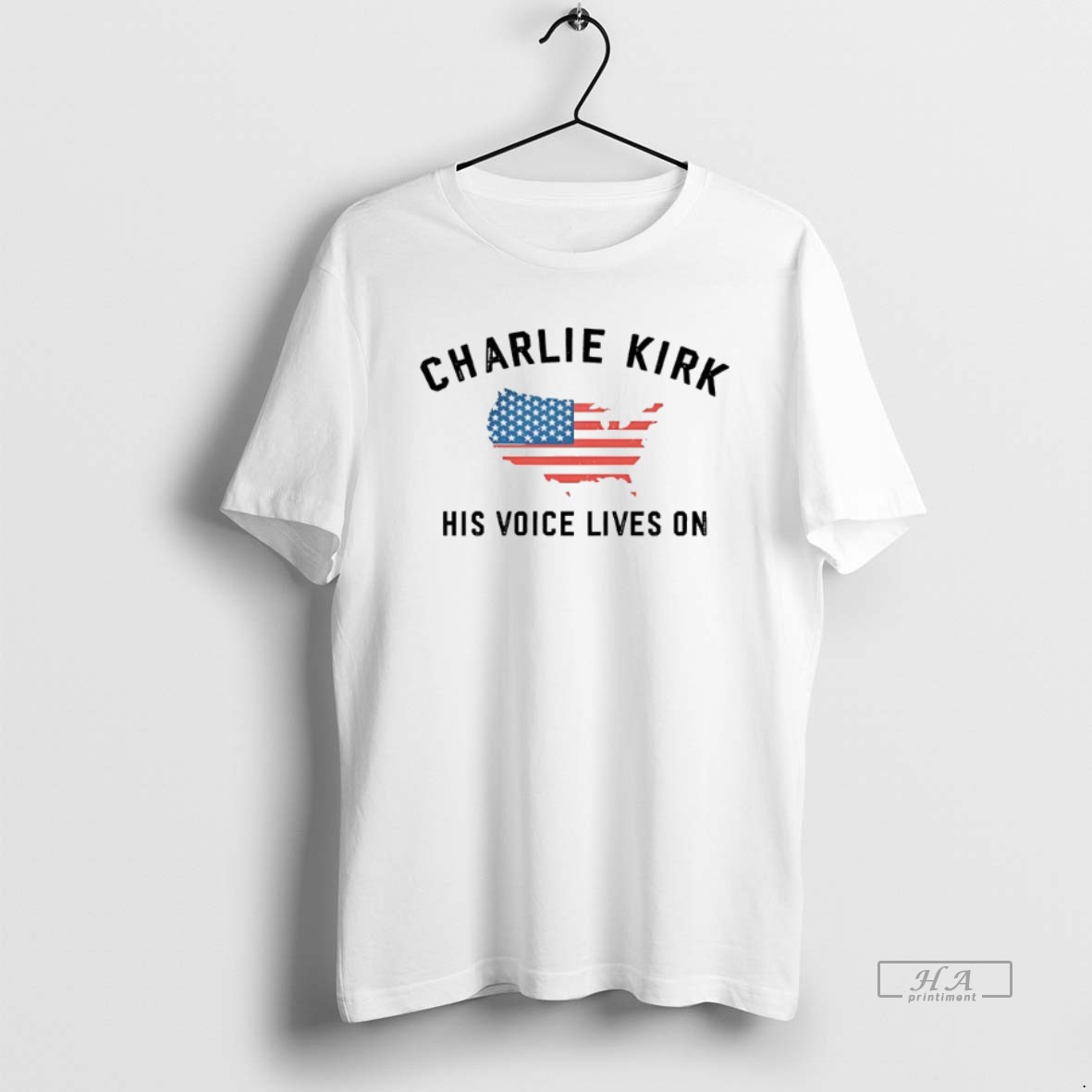 Official Trendy Charlie Kirk His Voice Lives On Tee Shirt