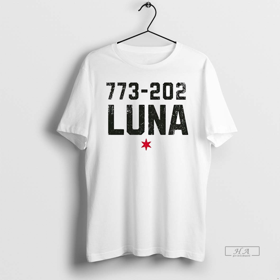 Official Trendy Chicago 773 202 Luna Tee Shirt